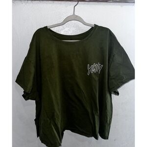 Yitty Major Label Classic Tee Women Green Short Sleeve T Shirt 6XL by Lizzo